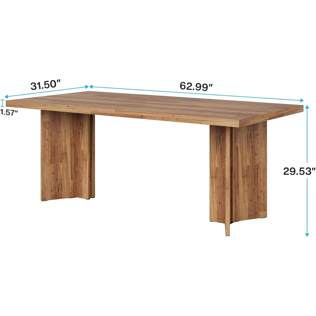 63" Large Rectangular for 4-6