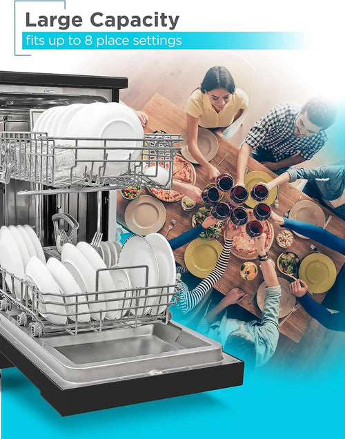 18-Inch Portable Dishwasher Stainless