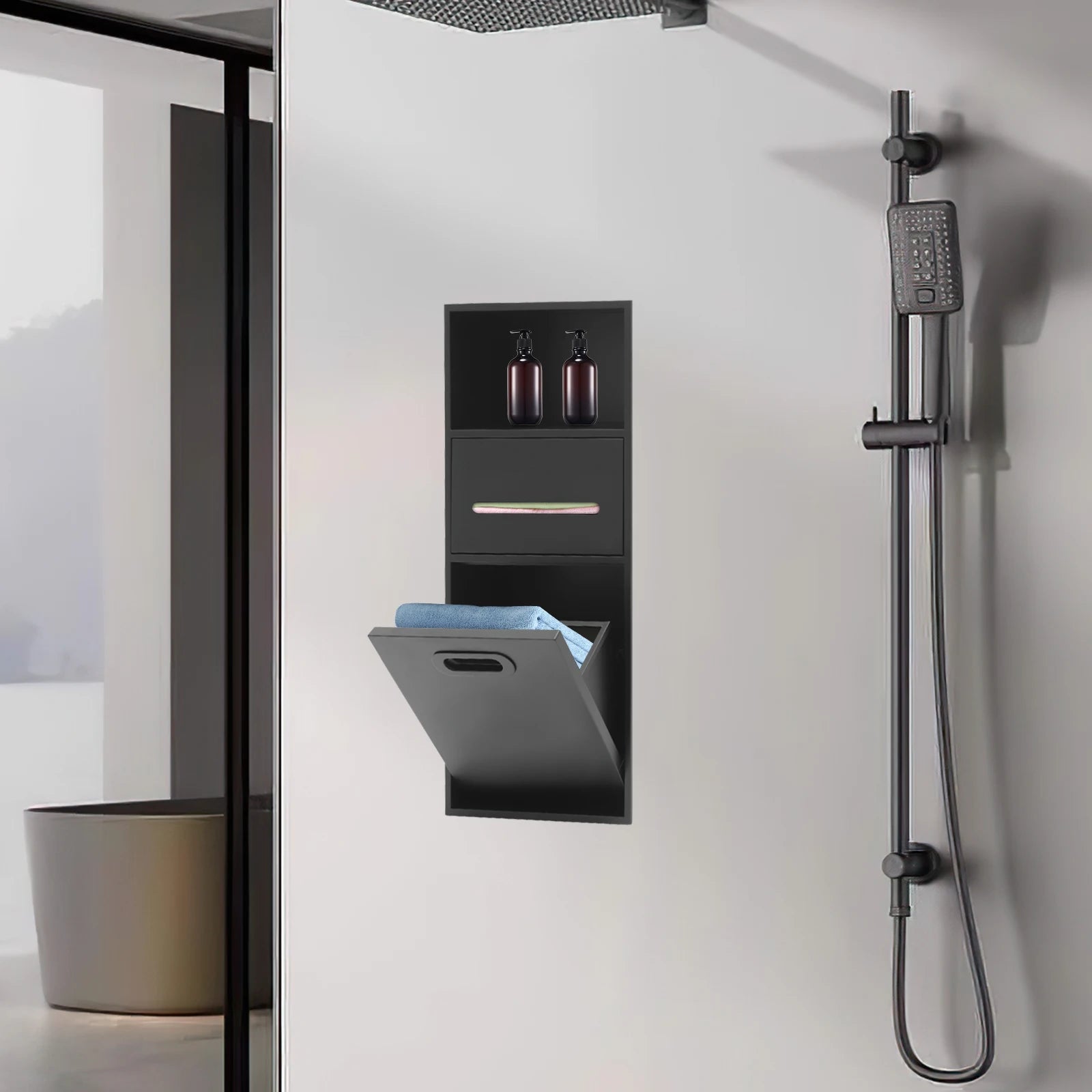 Shower Niche Stainless Recessed Storage