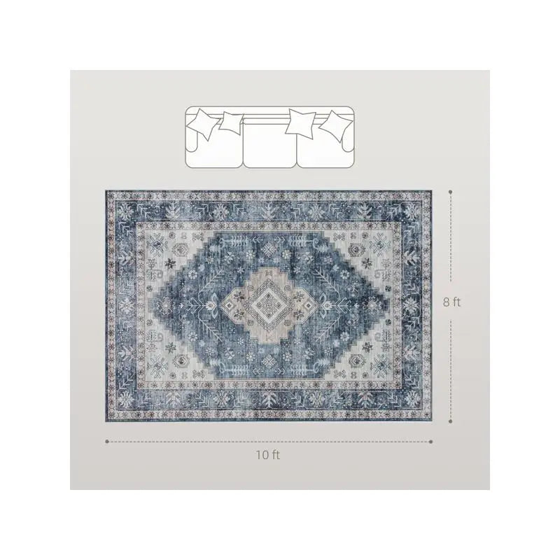 8x10 Soft Texture Non-Slip