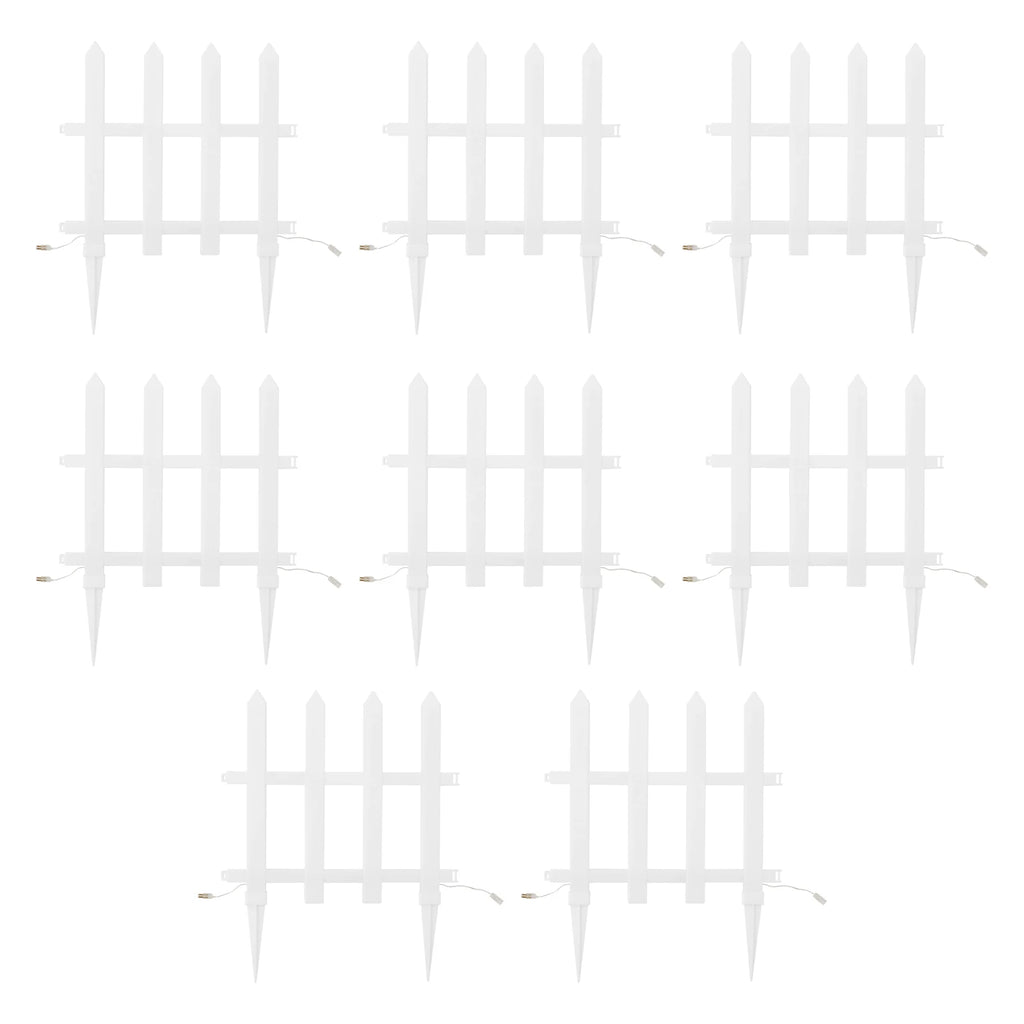 8 LED Fence Lights Waterproof
