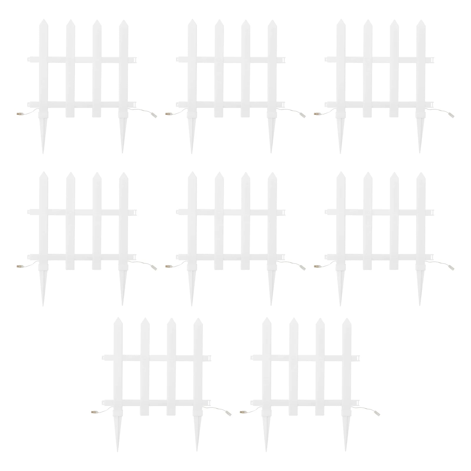 8 LED Fence Lights Waterproof