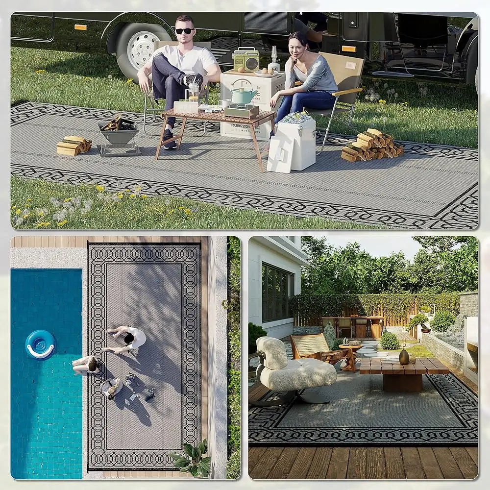 9x18 Outdoor Reversible Plastic