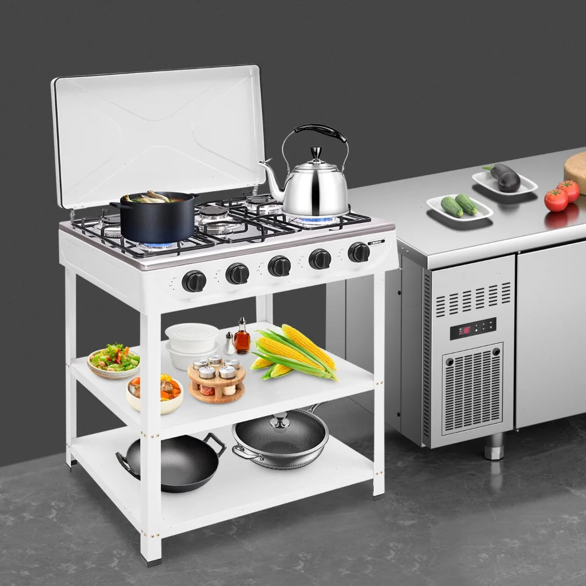  5 Burner Natural Gas Stove