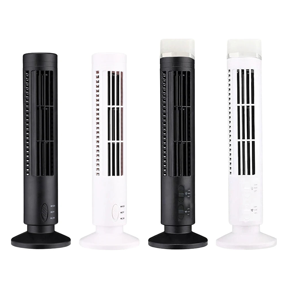 LED Tower Fan Bladeless 90 Degree