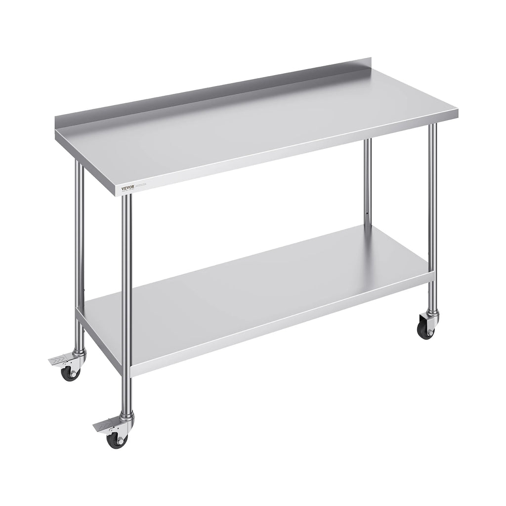 Stainless Worktable Commercial Food Prep
