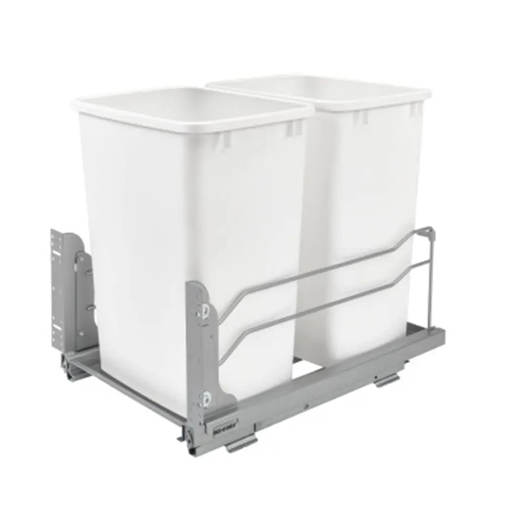 Double Trash Under Cabinets Pullout, 35 Quart 8.75 Gallon