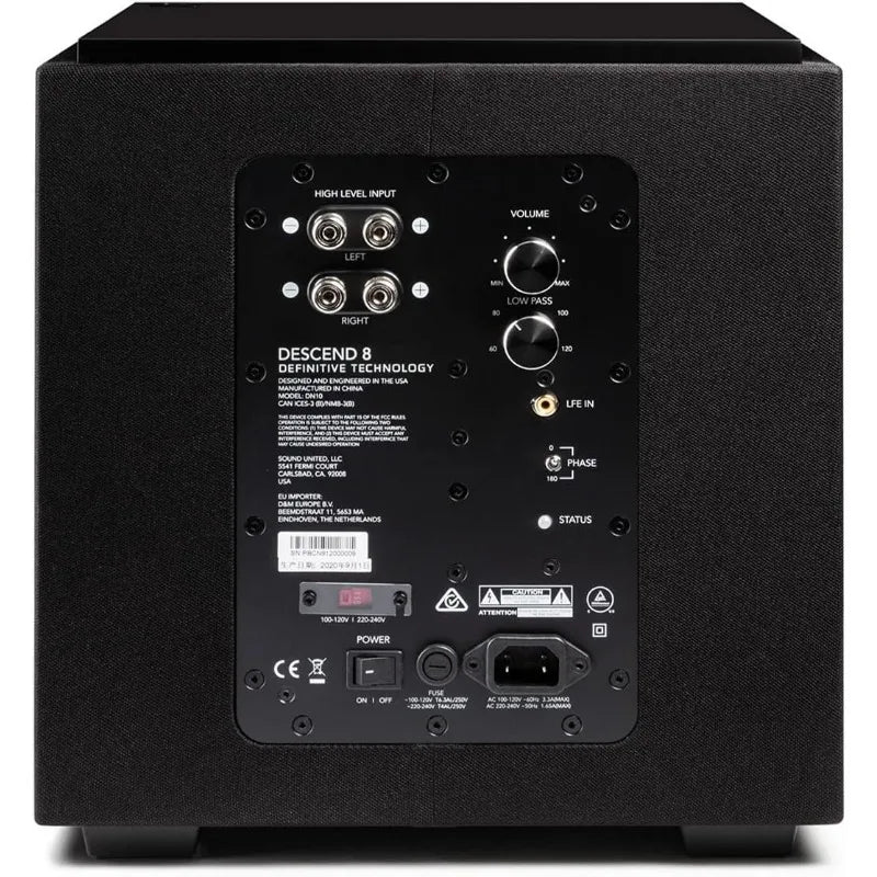 8" Subwoofer Amplifier