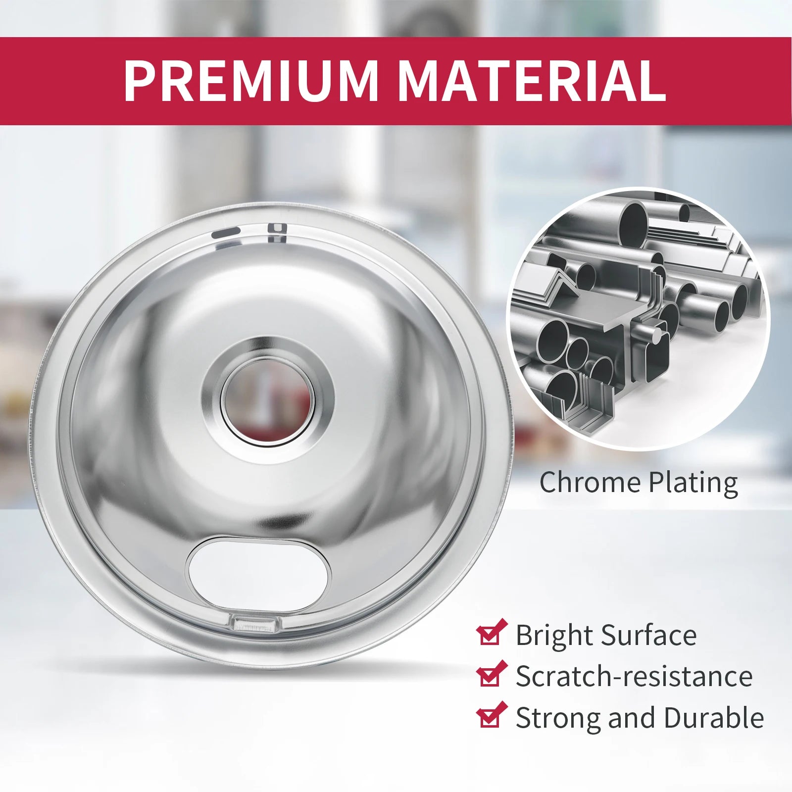 Electric Stove Burner Drip Pans