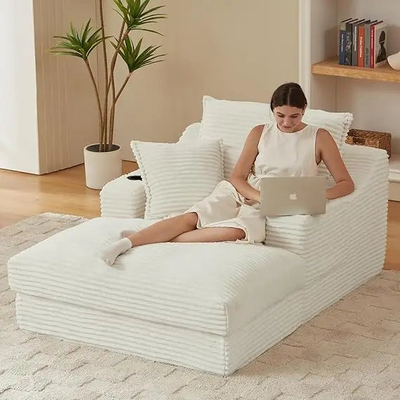 Oversized Chaise Lounge Chair Indoor