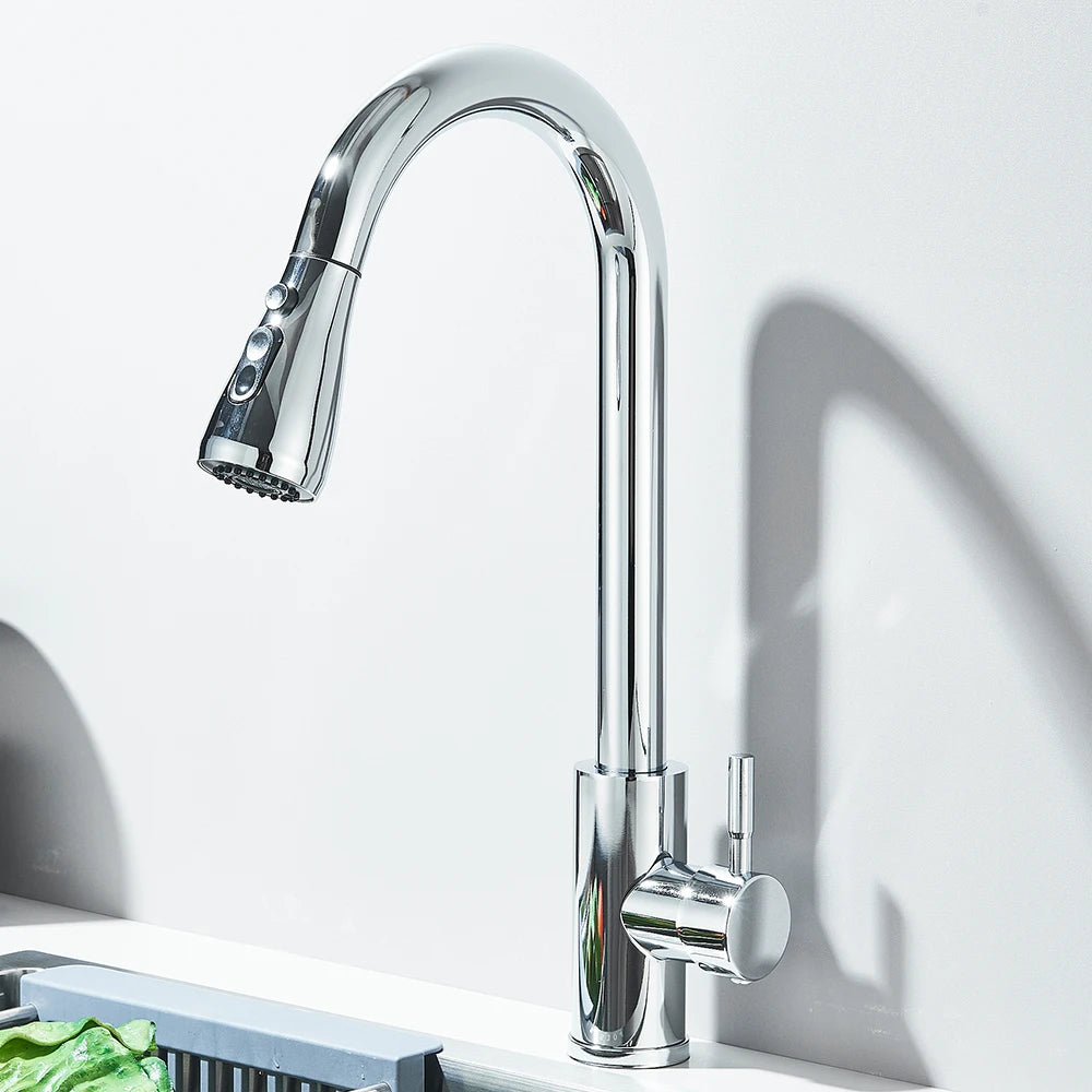 Brushed Nickel Pull-out Sprayer