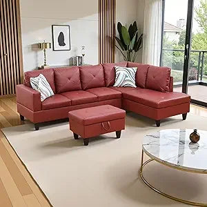 103.5" Oversized Sectional Couch L-Shaped