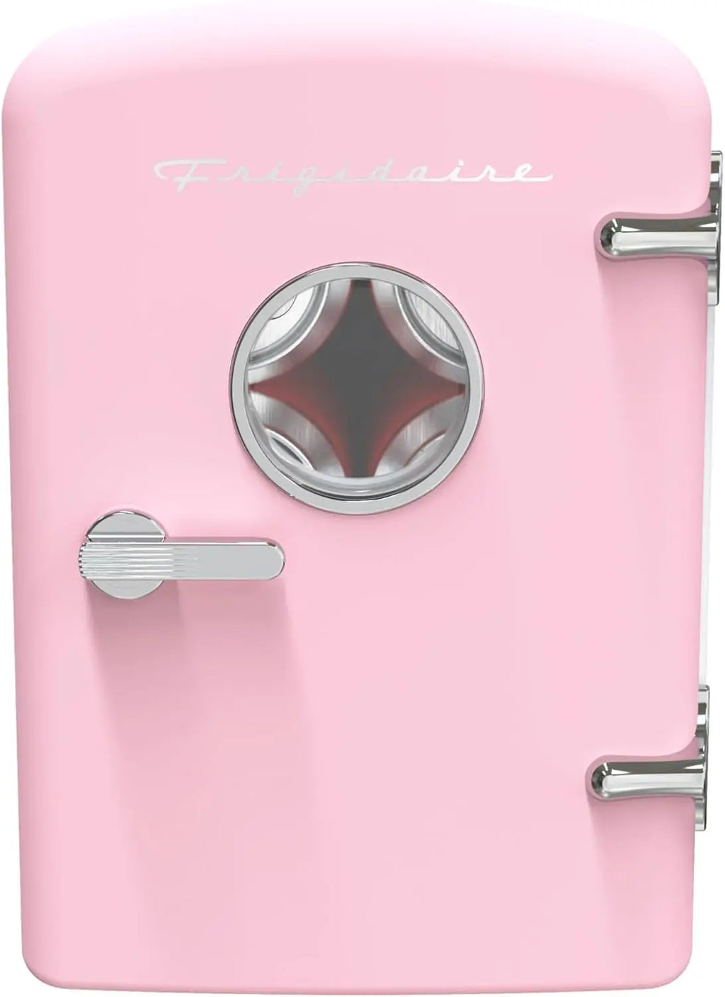 Retro 9-Can Mini Personal Fridge Portable