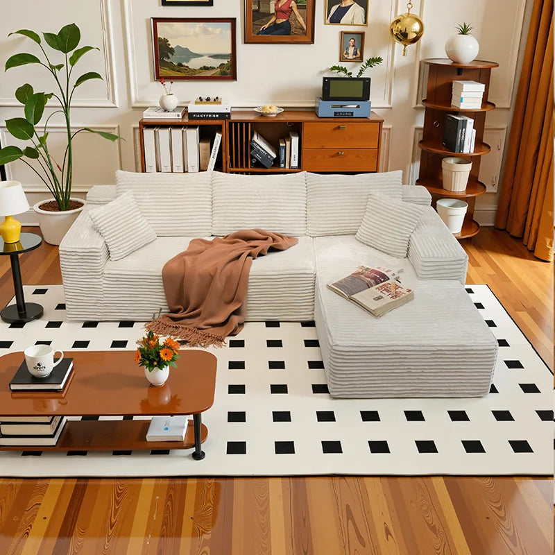 105Inch L-Shaped Living Room Sofa