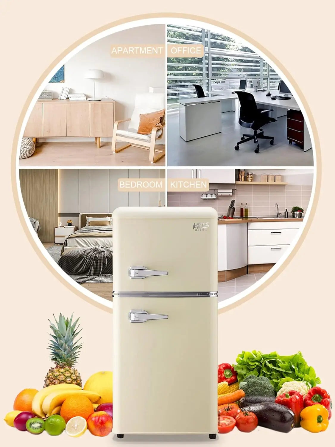 3.2 CF Compact Refrigerator/Freezer
