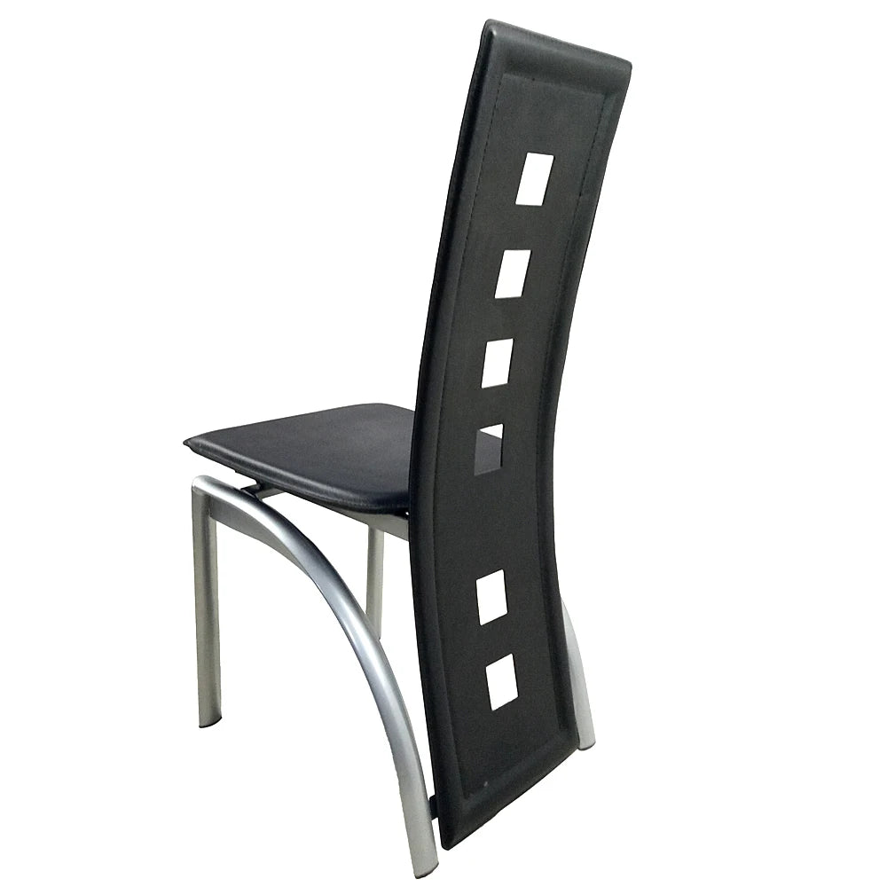 4 long backrest PU leather