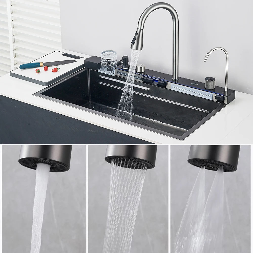 Smart Digital Display Temperature Control Waterfall
