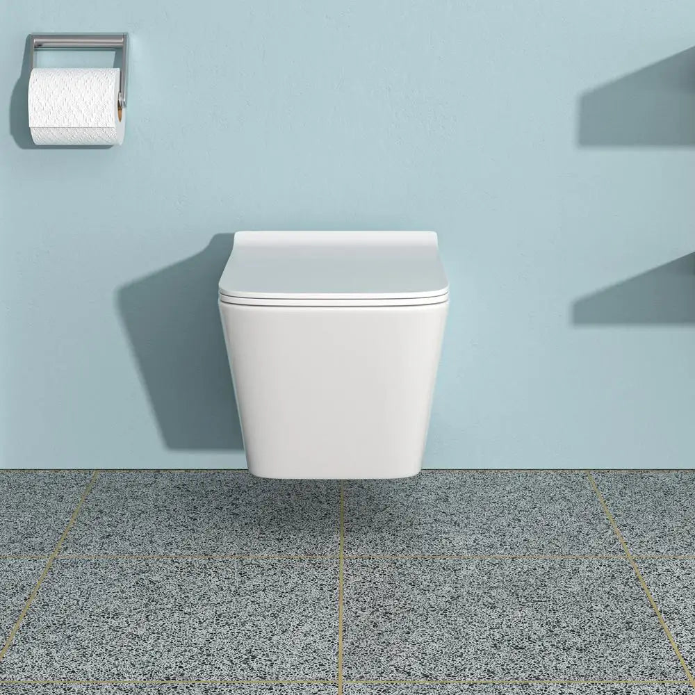 Wall Hung Toilet Bowl White Ceramic