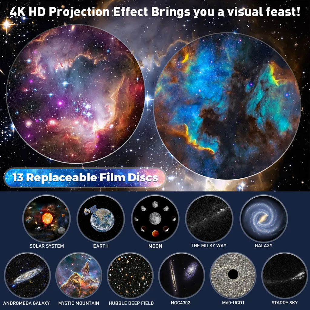 Starry Sky Globe Galaxy Projection Light