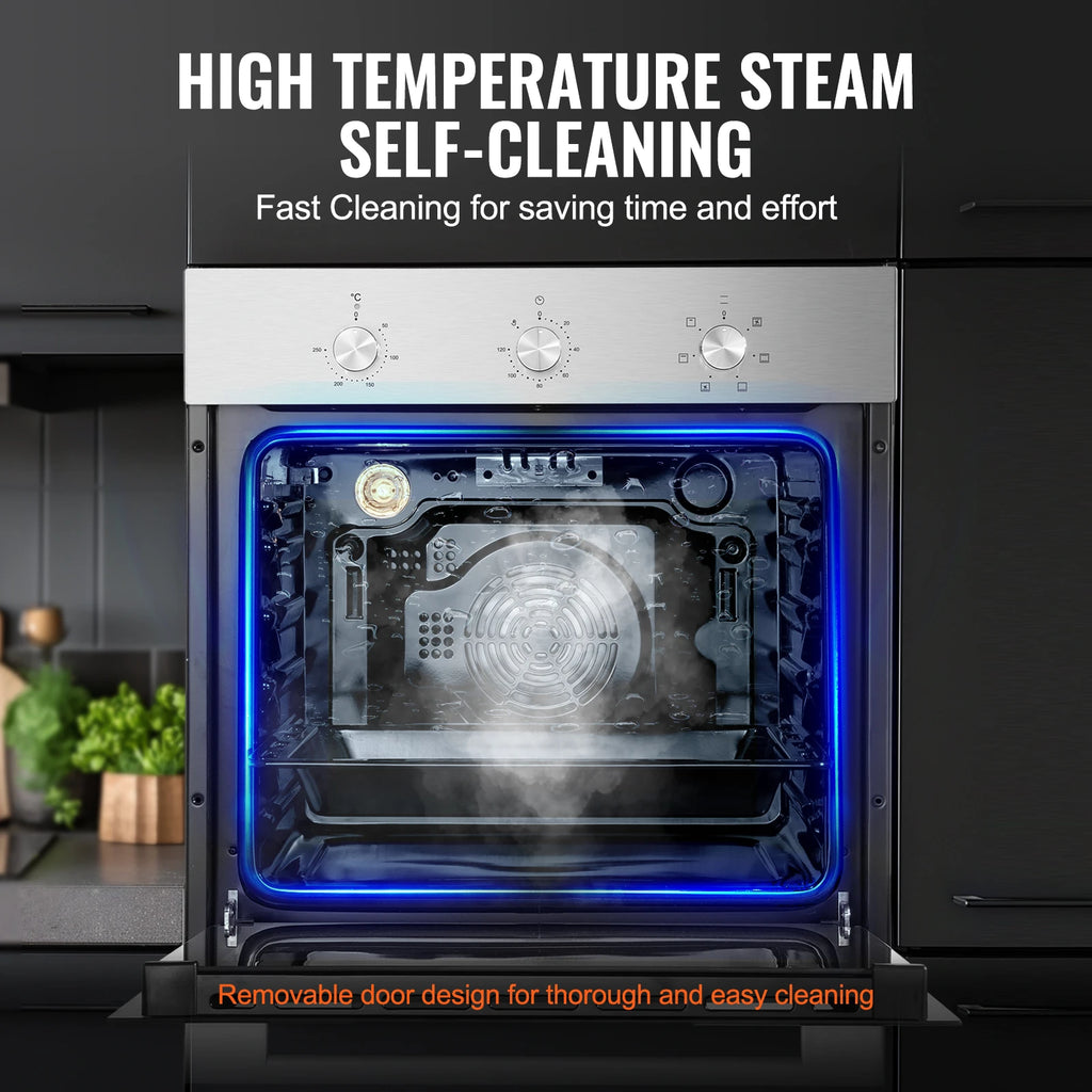 Single Wall Oven Built-in, 6 Functions, Tray