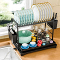 2-Tier Dish Rack Counter, Large