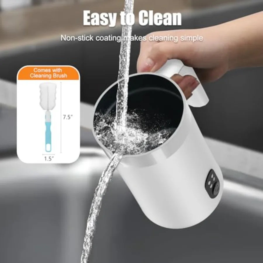 Milk Frother for Latte Cappuccino Macchiato Stainless