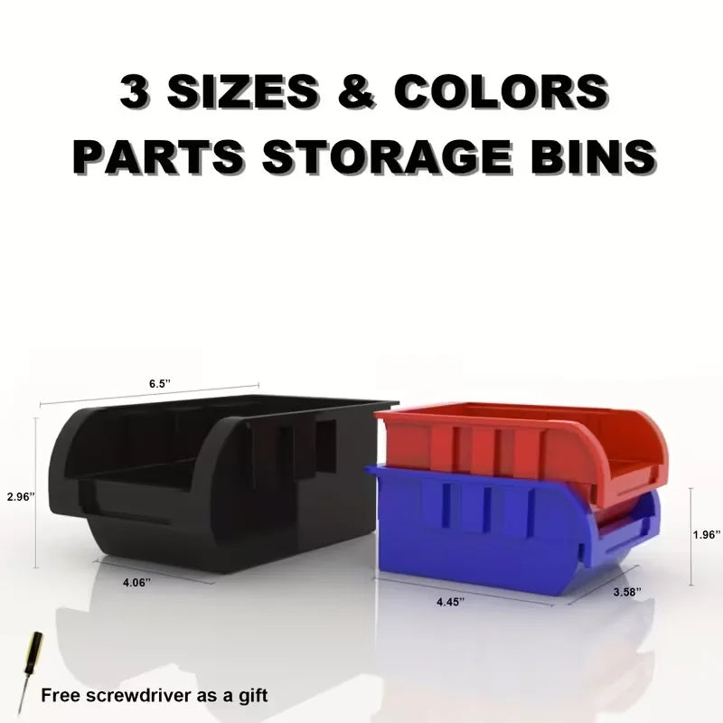 30pcs Heavy-Duty Wall Mounted Storage