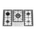 5-Burner Gas Cooktop Stainless Kitchens/Restaurants