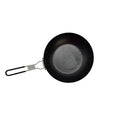 9.5" Carbon Steel Frying Pan with Folding Handle
