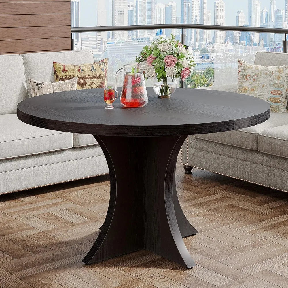 47.25" Round  for 4-6 Farmhouse Wood