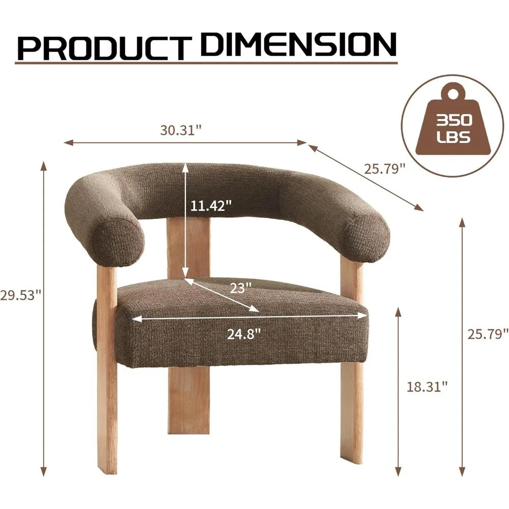 Accent Chair Modern Upholstered