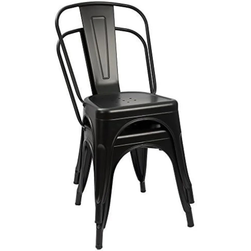 4 Metal Indoor-Outdoor Stackable Classic