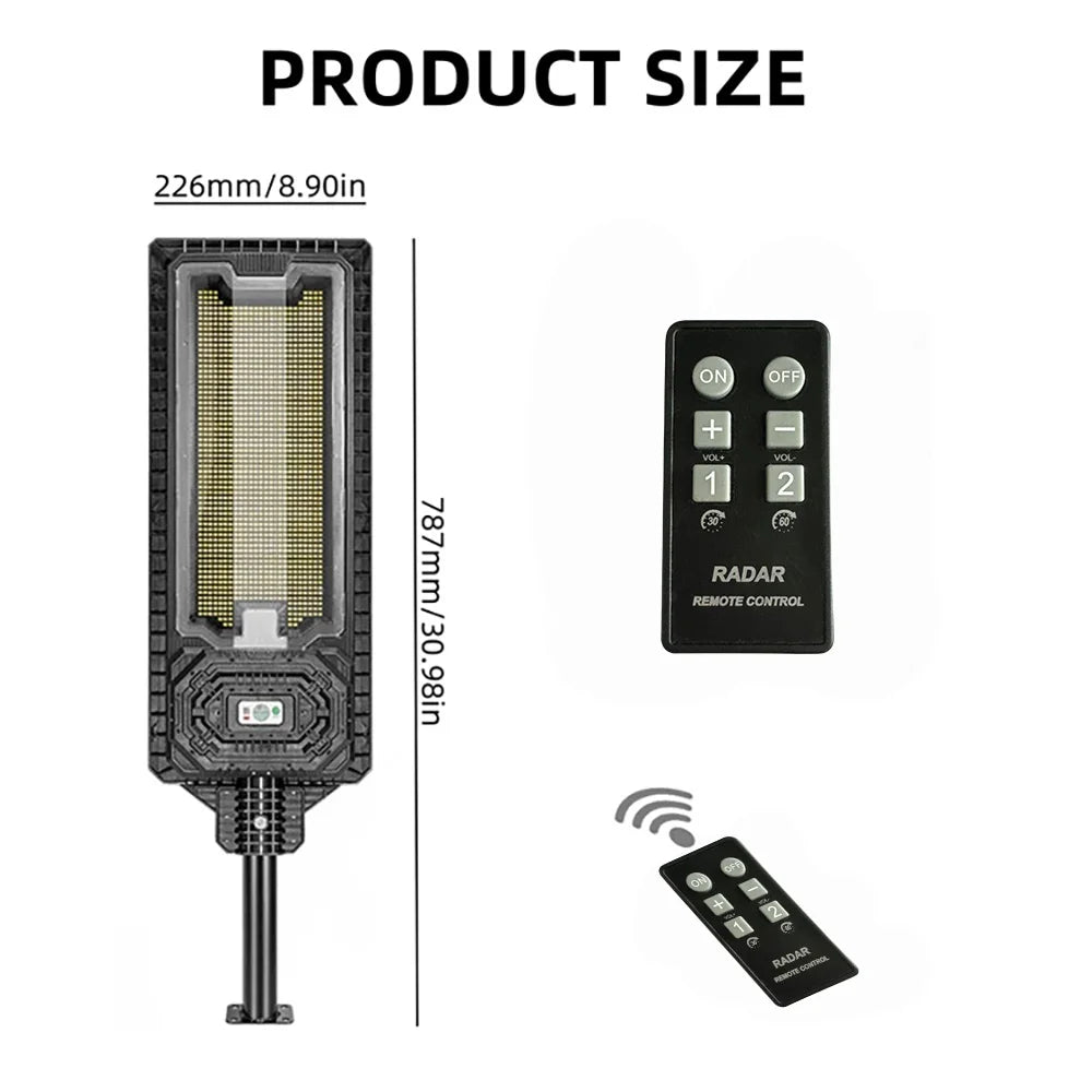 High Power Solar Street Light