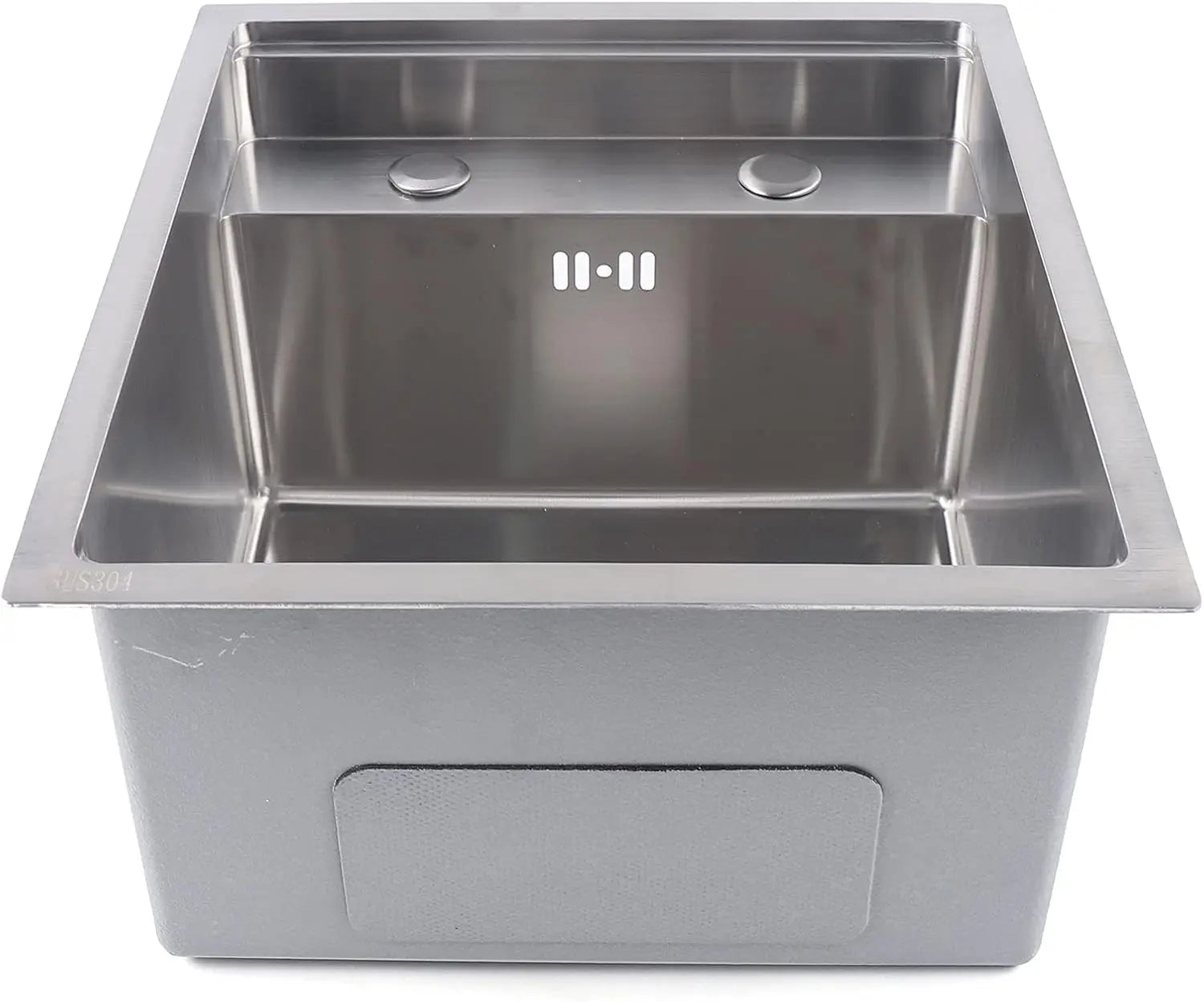 Drop In Hidden Kitchen/Bar Sink Stainless w/lid