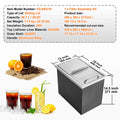 Drop in Ice Chest Stainless Commercial