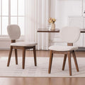 2 MCM Upholstered wood