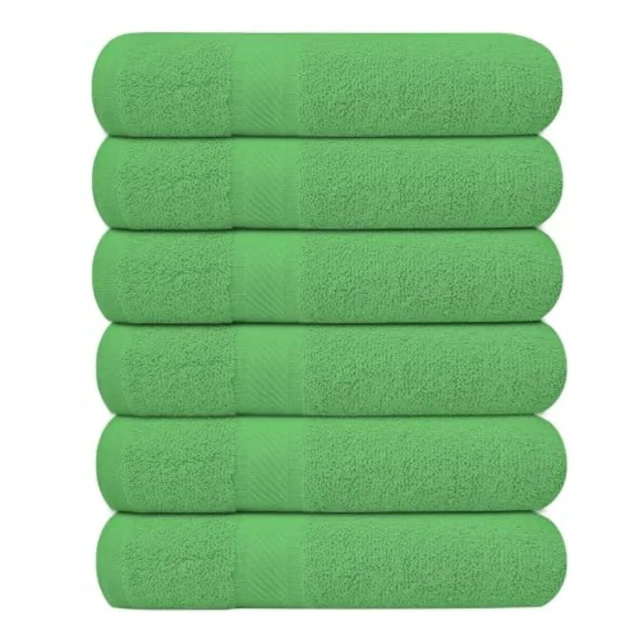 6 Pack Bath Towels Set 27 x 54
