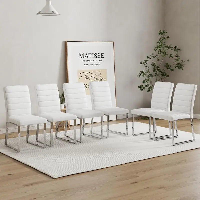 6 Heavy-Duty Thick Cushion Iron Frame