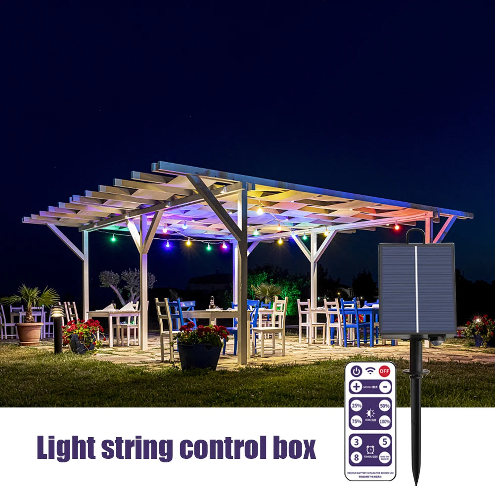 Solar Battery Box for String LED