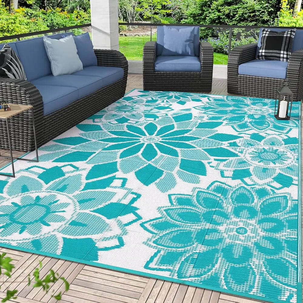 Outdoor Rug 8' X 10' Reversible