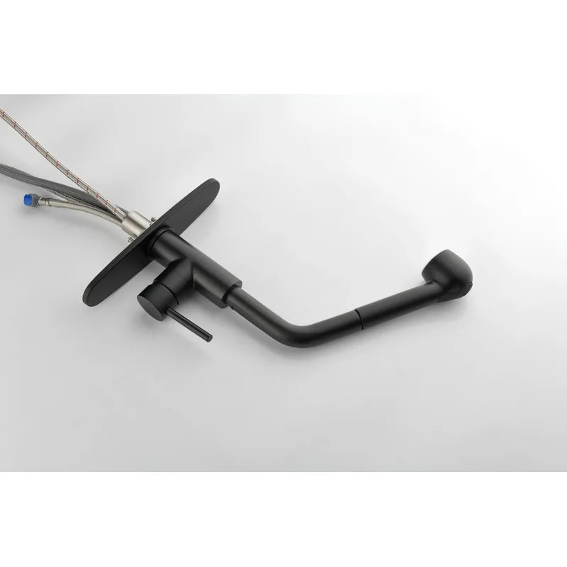 Matte Black Single Handle Faucet