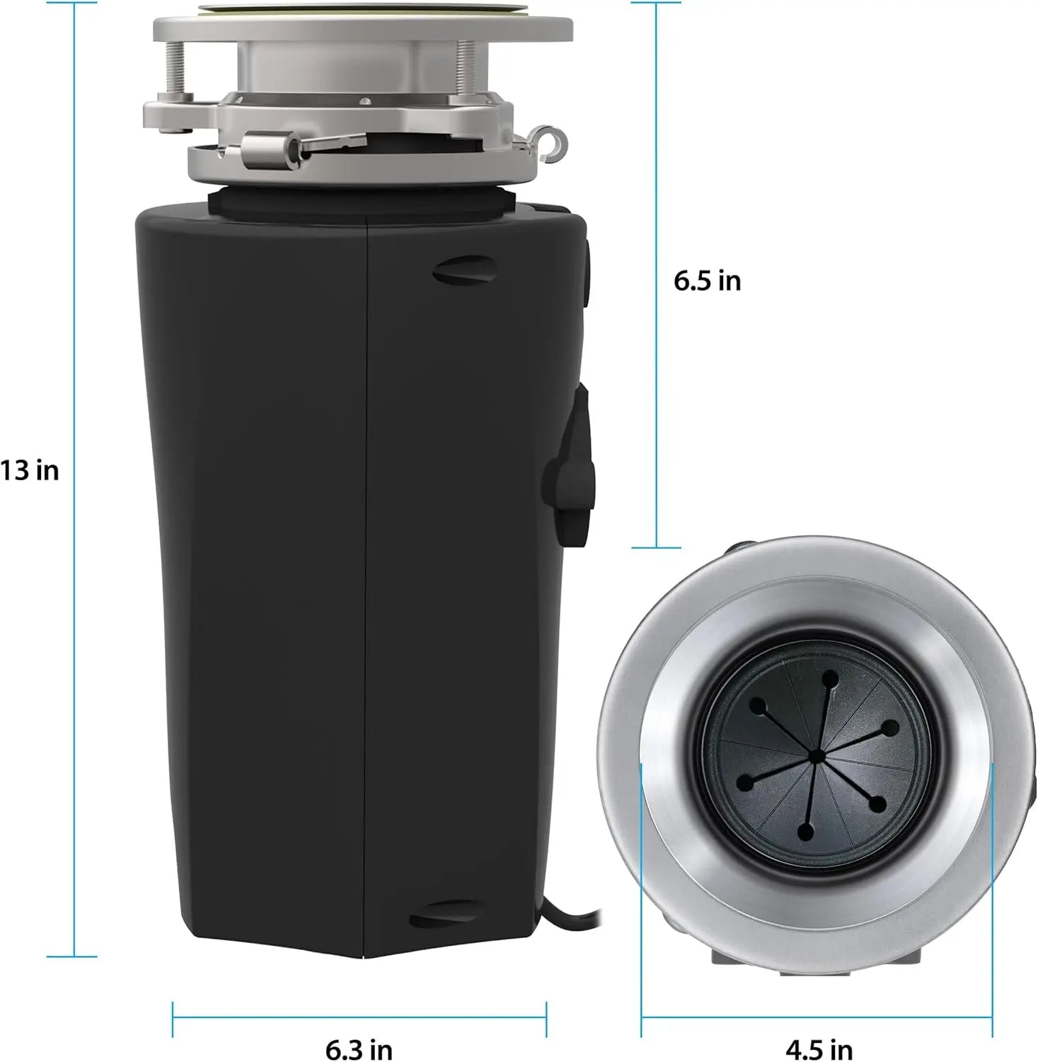 1/3 HP Continuous Feed Disposal Cord