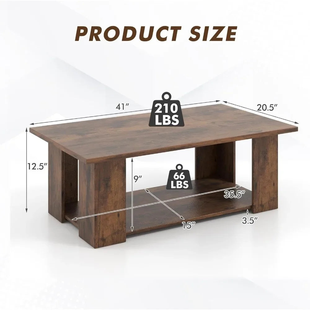 2-Tier Coffee Table