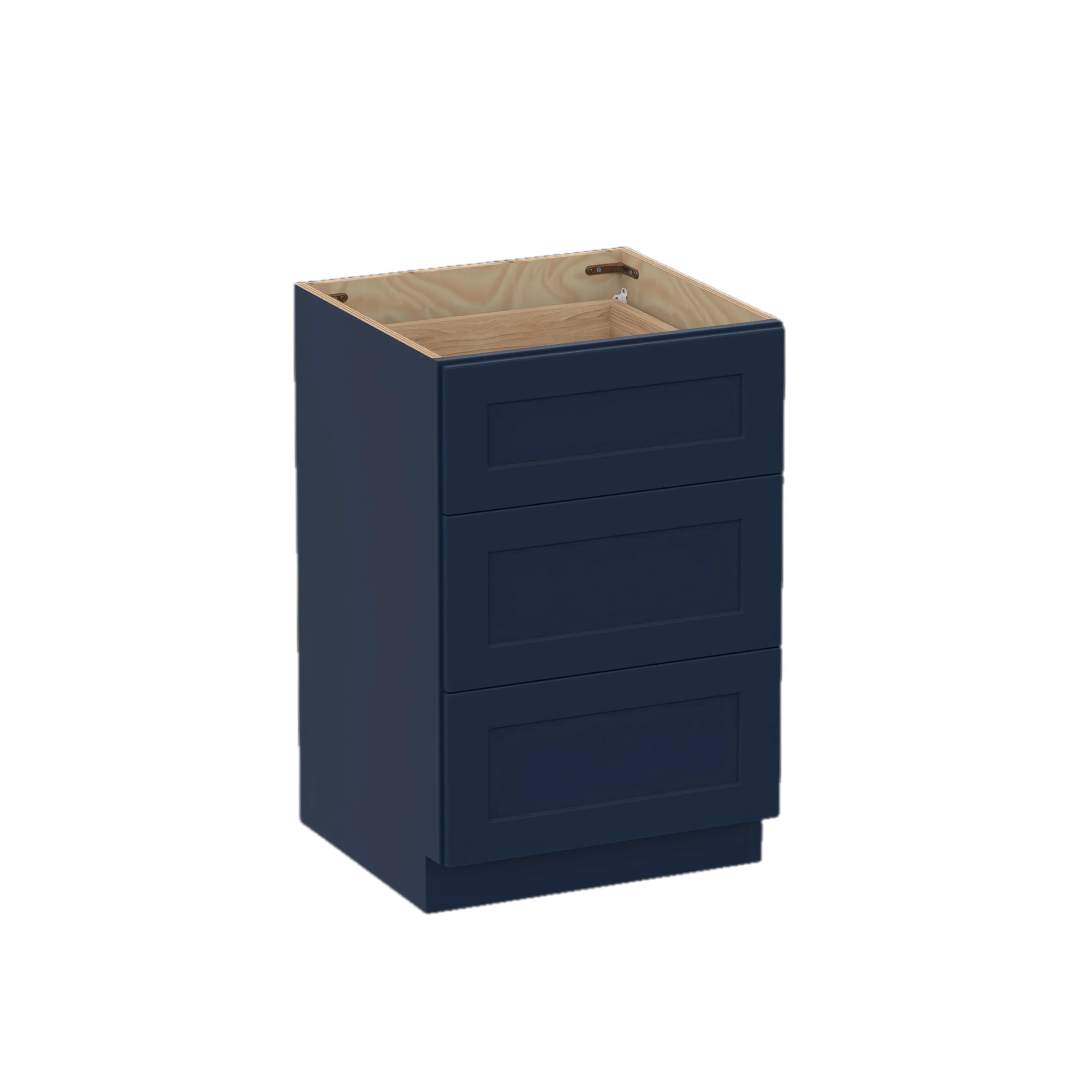 Shaker Style Base Cabinet W/3 Drawers RTA