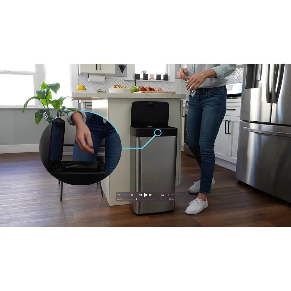 13 Gal Automatic Touchless Stainless