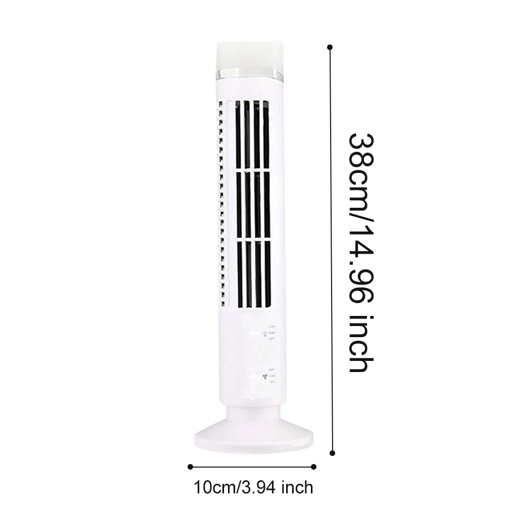 LED Tower Fan Bladeless 90 Degree