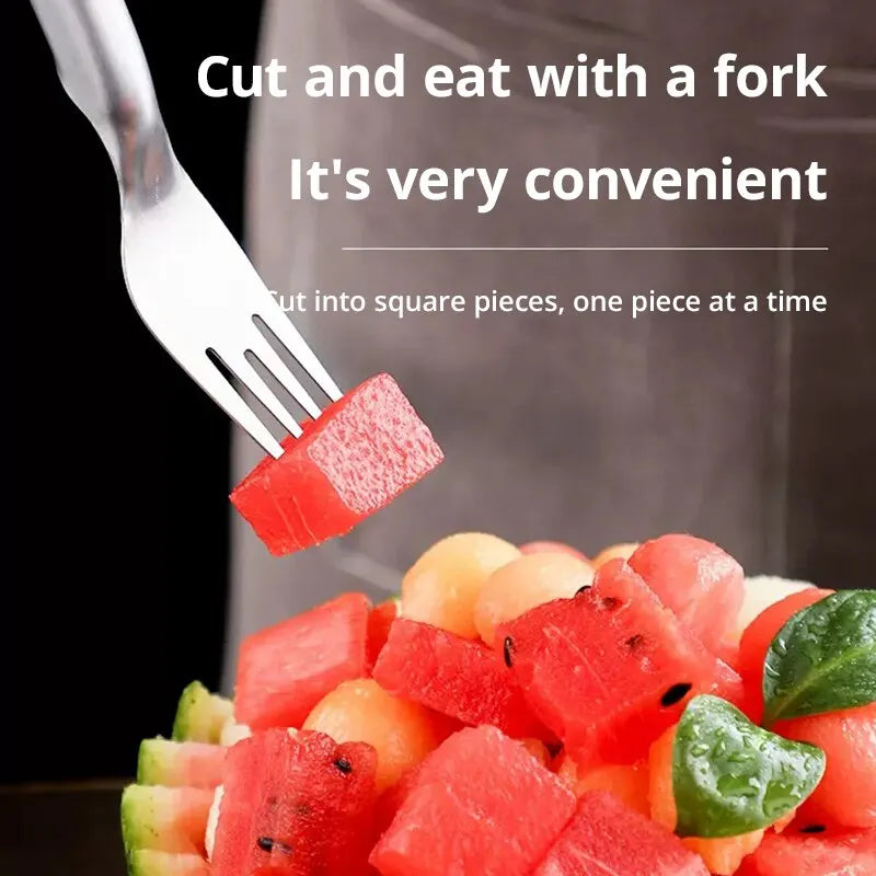 Multi-purpose Portable 2In1 Watermelon Fork