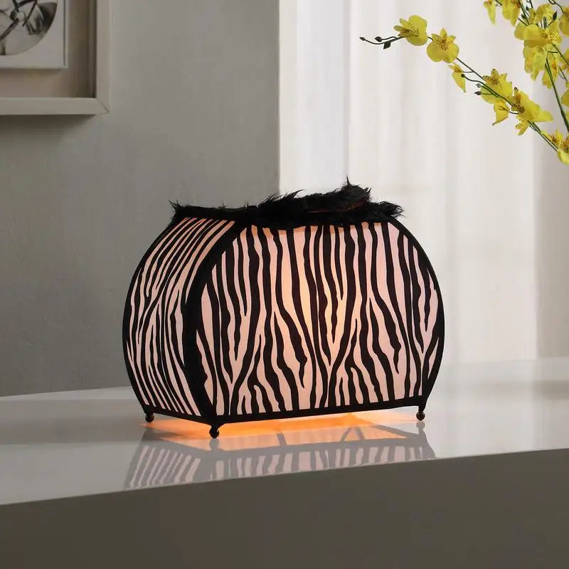 Zebra Animal Print Lamp