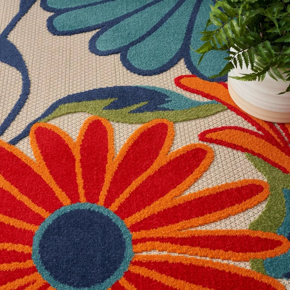 Aloha 6' x 9' Multicolor