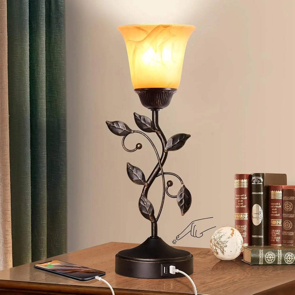 Vintage Bronze Touch Control Lamp